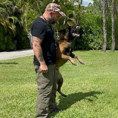 Steve Cabral Master Dog Trainer Steve Cabral master dog trainer and owner of Fine Line Family K9